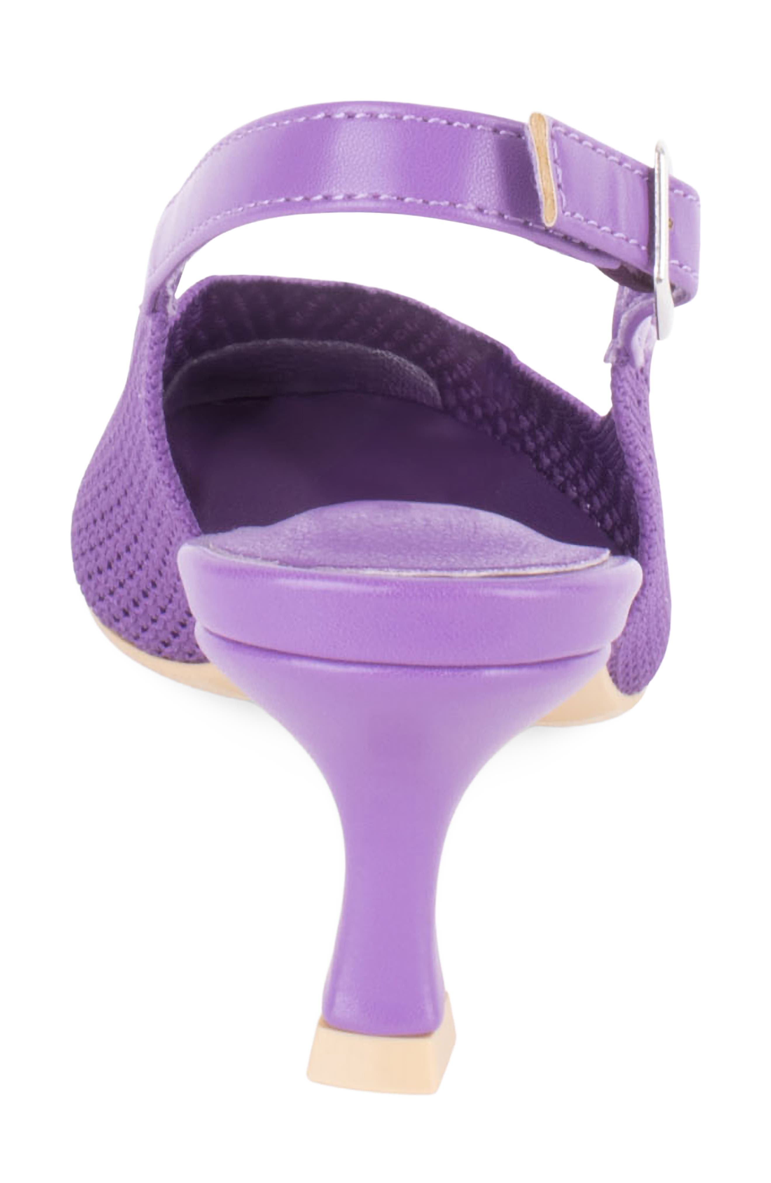Galway Slingback Pump, Alternate, color, DARK PURPLE