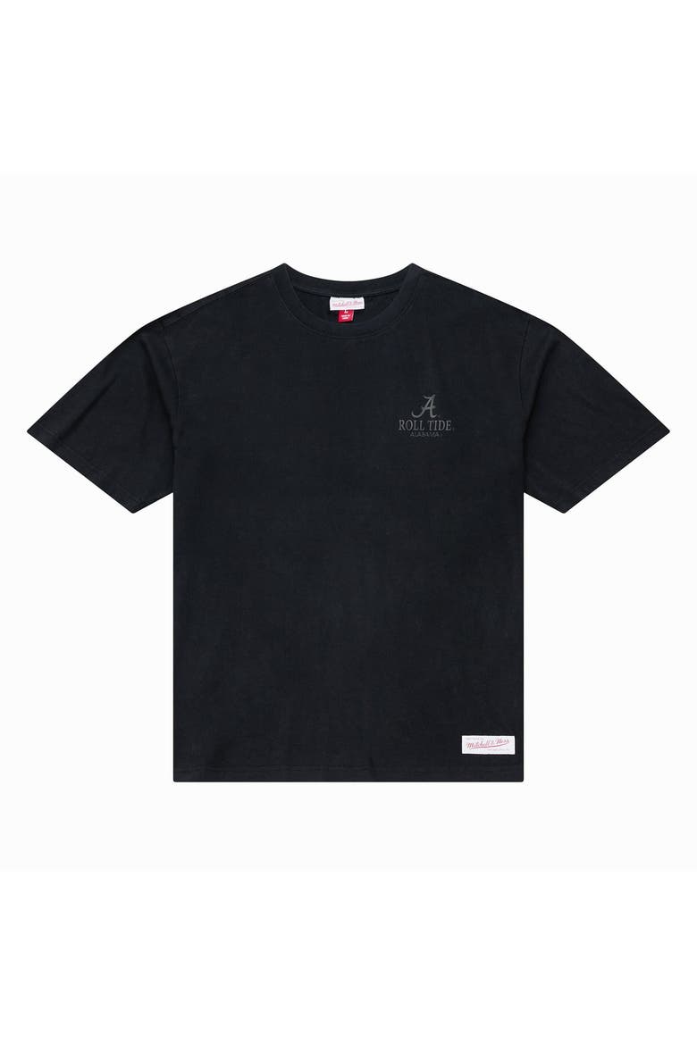 Men's Mitchell & Ness  Black Alabama Crimson Tide Monochrome Icon T-Shirt, Main, color, Black