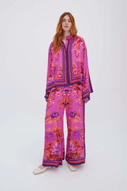 RAISHMA Alisa Pink Viscose Shirt