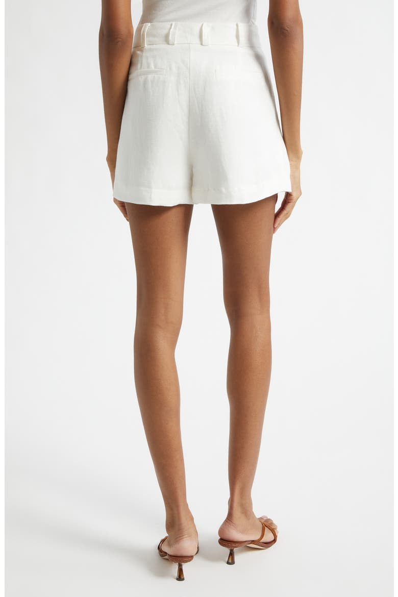 Winifred Shorts, Alternate, color, WHITE LINEN