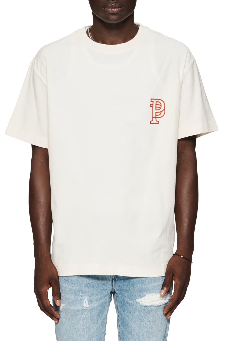 Oversize Logo Graphic T-Shirt, Main, color, OFF WHITE