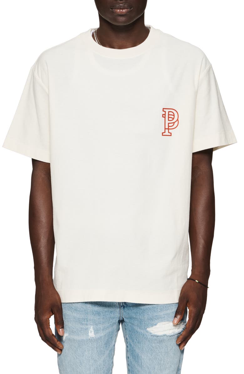 PURPLE BRAND Oversize Logo Graphic T-Shirt, Main, color,