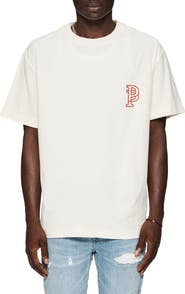 PURPLE BRAND Oversize Logo Graphic T-Shirt