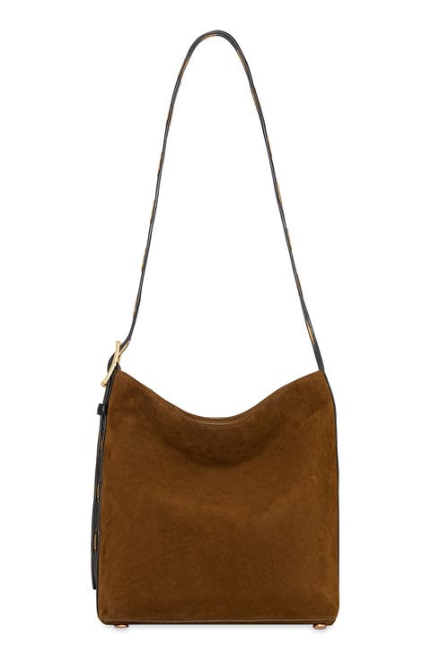 Crosby Suede Bucket Bag