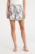 Alice + Olivia Carter Floral Pleated Miniskirt