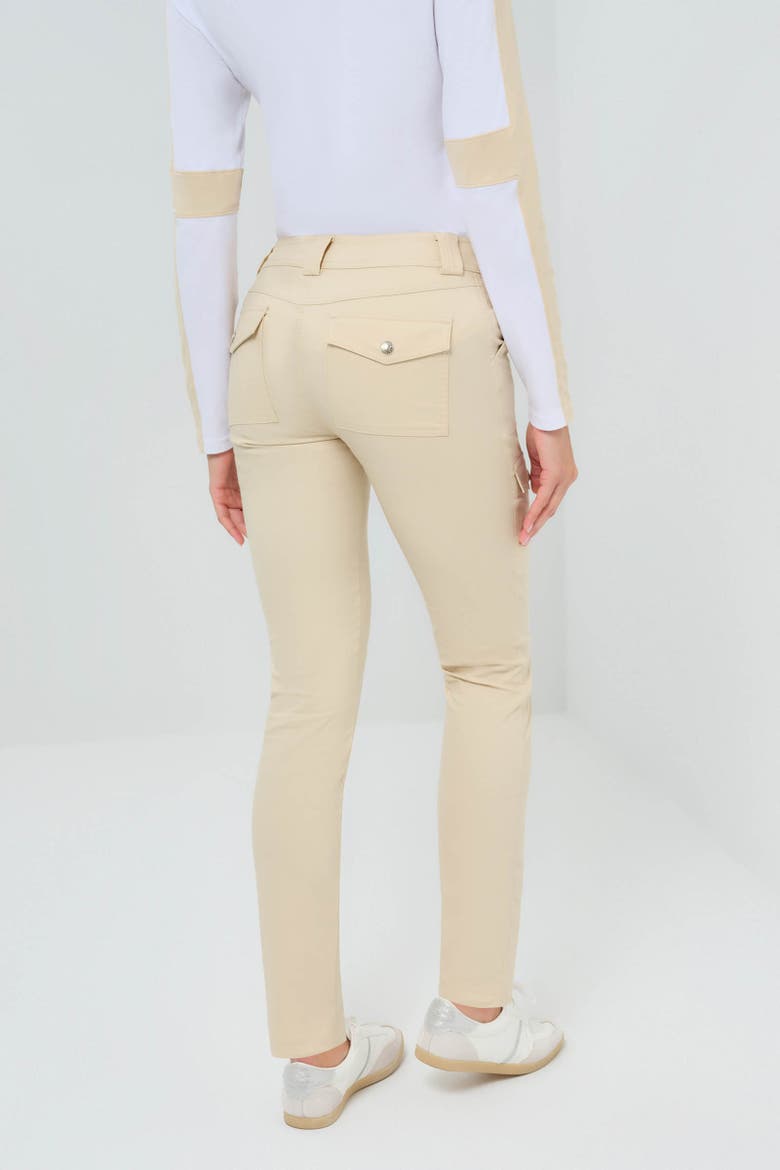 Kate Skinny Cargo Pant, Alternate, color, Wheat