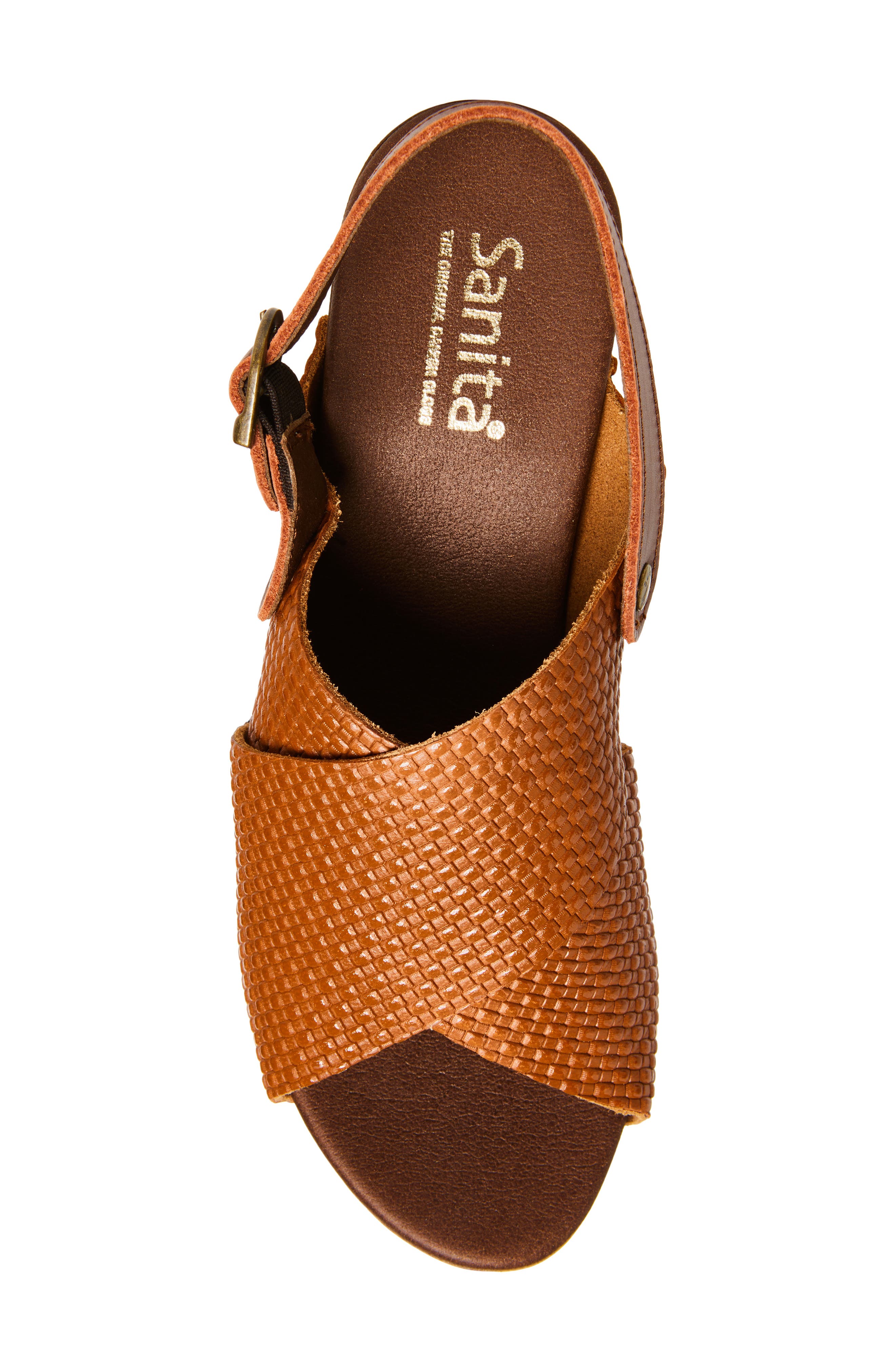 Sanita Sijo Slingback Sandal, Alternate, color, Antique Brown