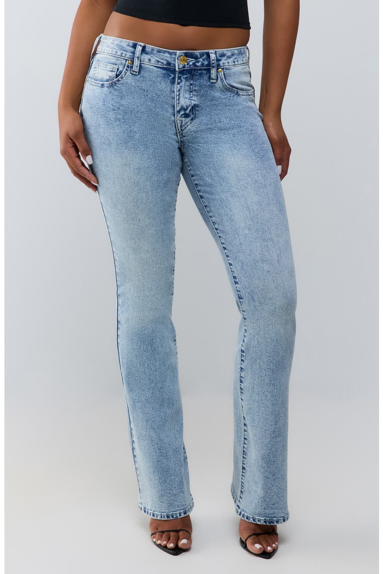 Becca Mid Rise Bootcut Jeans, Main, color, LIGHT GLACIAL PARK WASH