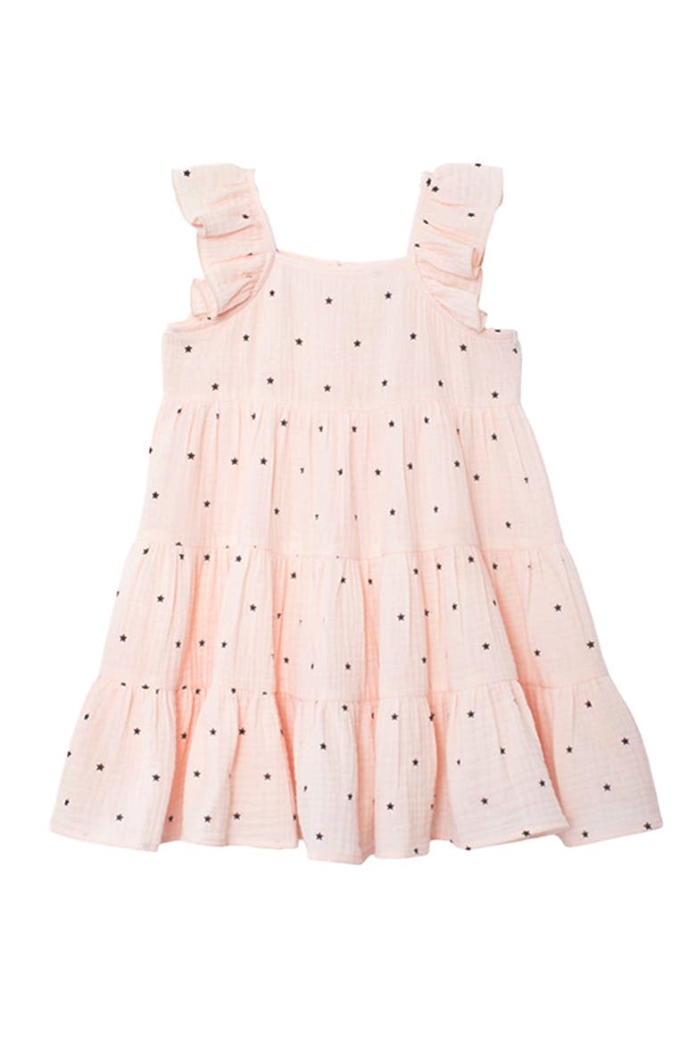Stargirl Ruffled Sleeve Dress, Main, color, Pink