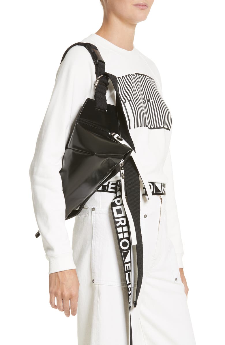 Proenza Schouler PSWL Faux Leather Fanny Pack, Alternate, color,