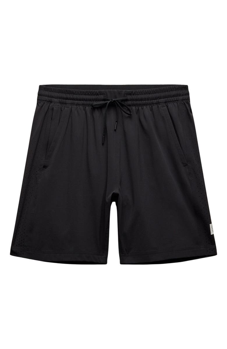 Reigning Champ 7-Inch Performance Nylon Training Shorts, Alternate, color, Black