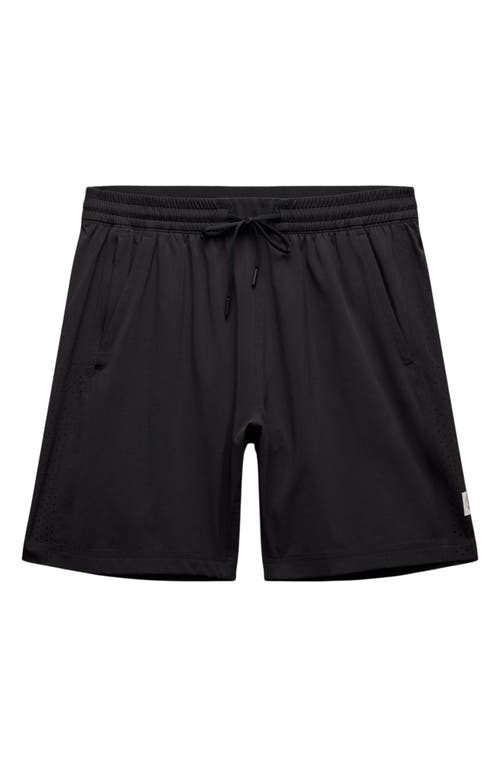Reigning Champ 7-inch Performance Nylon Training Shorts In Black