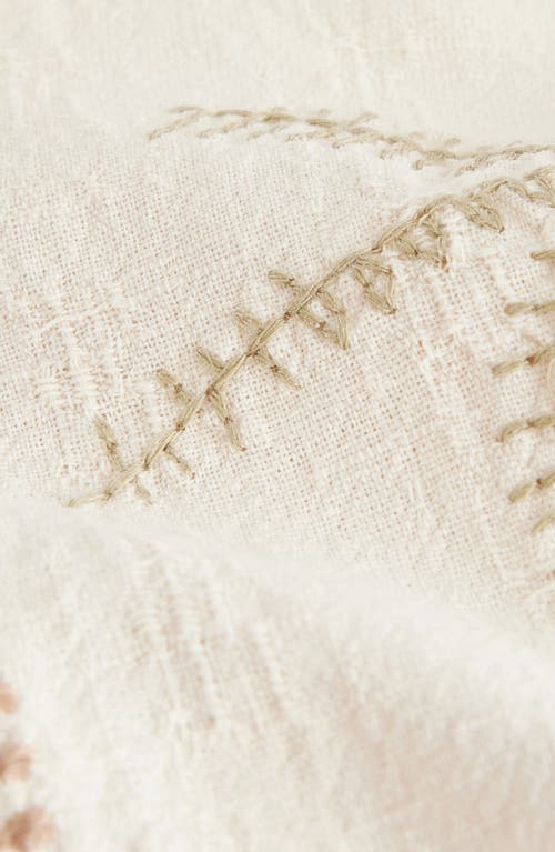 Next Kids' Jungle Embroidered Button-up Shirt In White