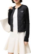 Burberry Fulbrook Mixed Media Jacket
