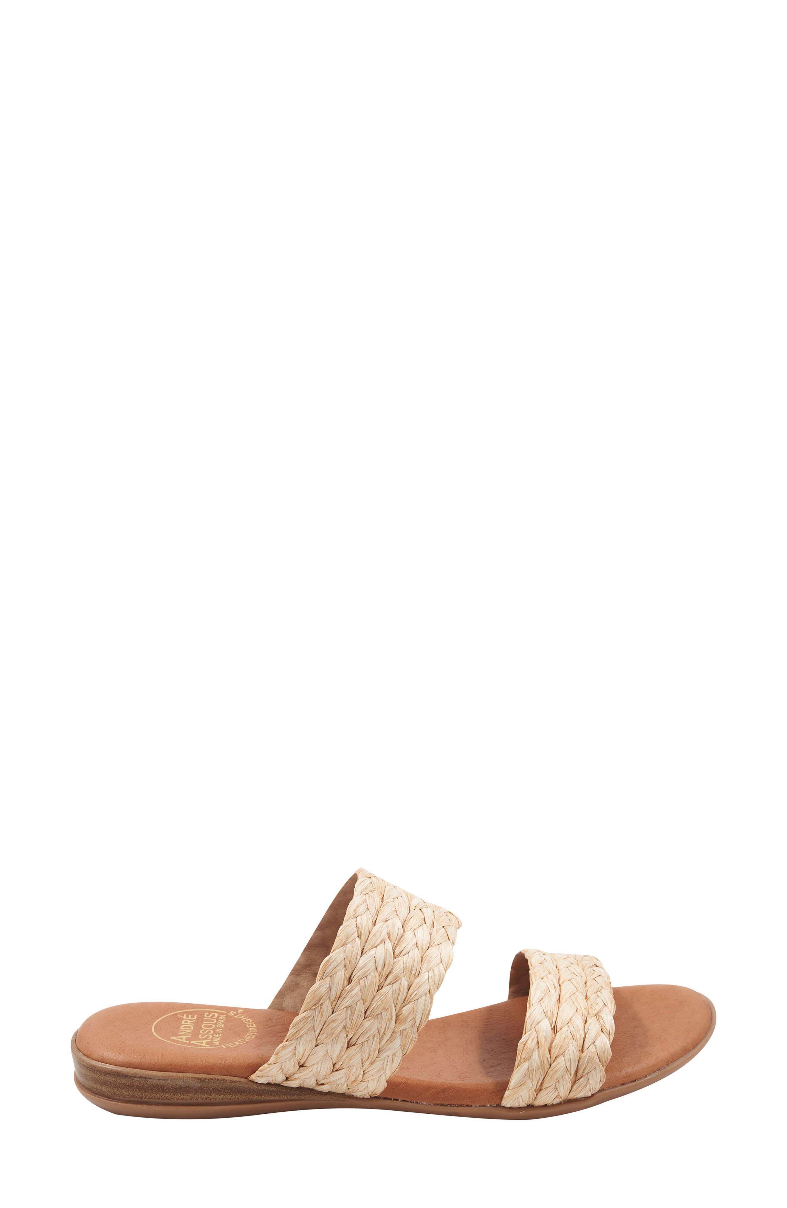 Narice Raffia Slide Sandal - image 4