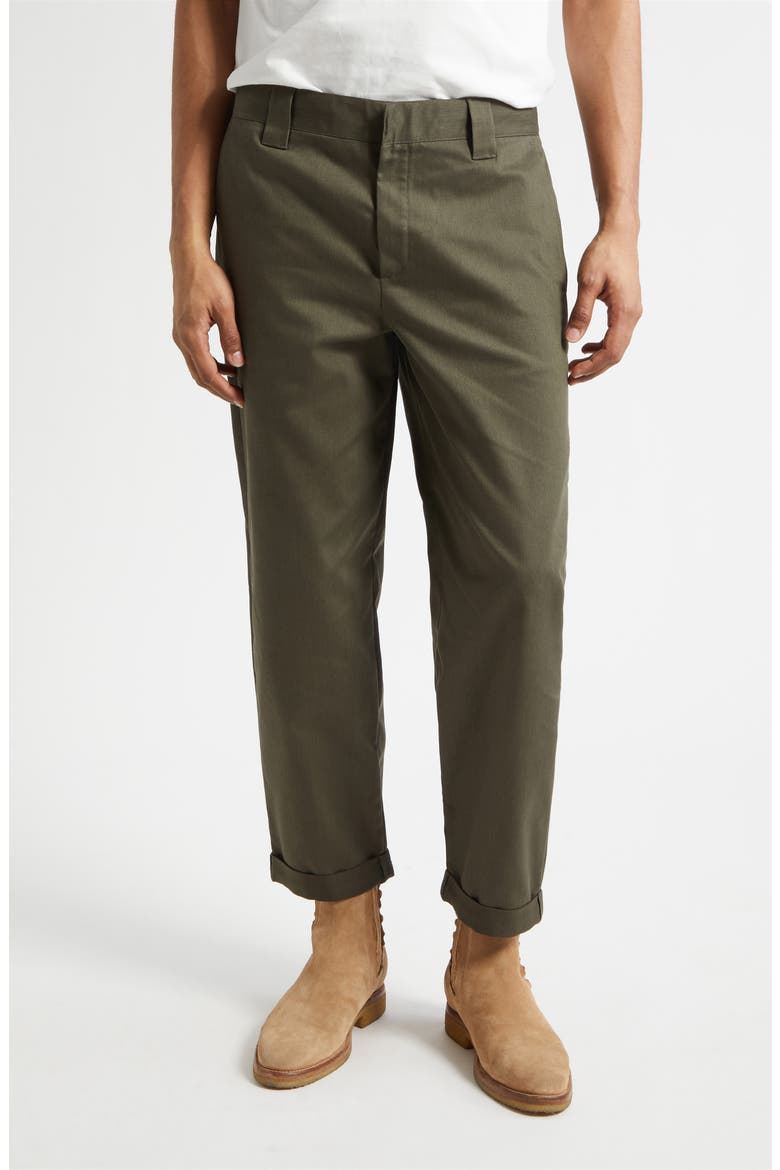 Skate Fit Chinos, Main, color, MILITARY GREEN