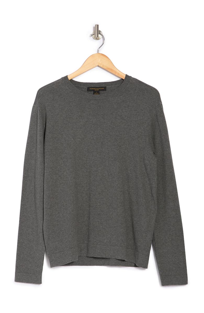 Amicale Cotton Cashmere Blend Crew Neck Sweater, Alternate, color,