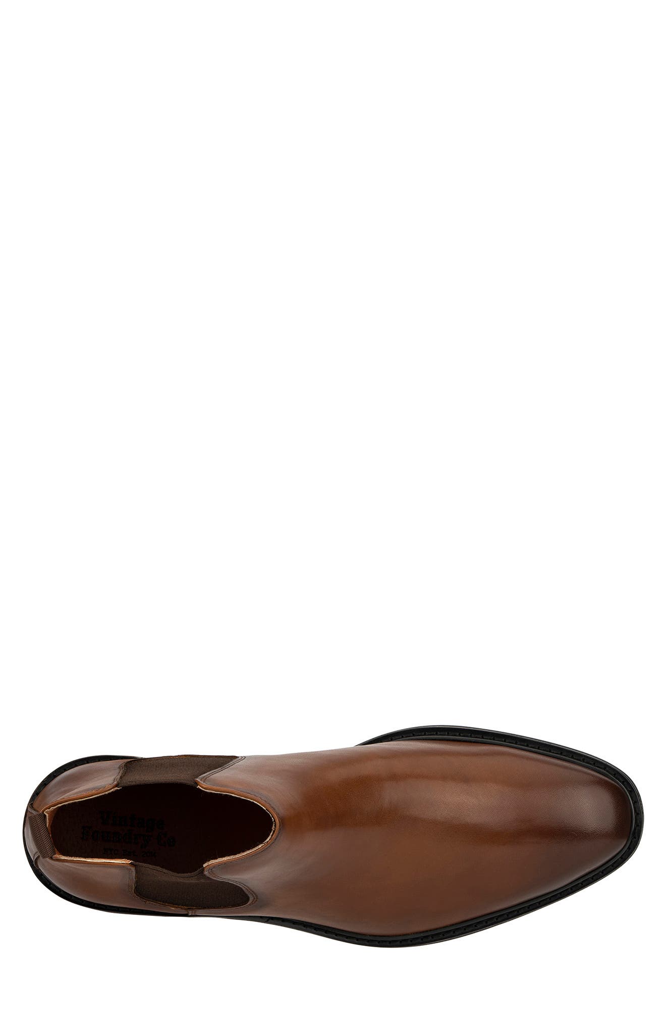 VINTAGE FOUNDRY Randall Leather Chelsea Boot, Alternate, color, Tan