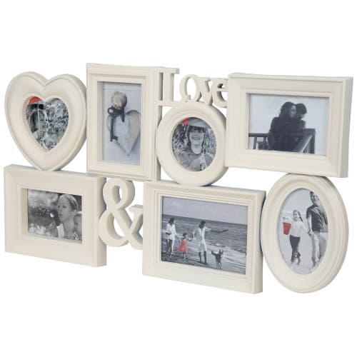 NORTHLIGHT NORTHLIGHT MULTI-SIZED "LOVE" COLLAGE PICTURE WALL FRAME 