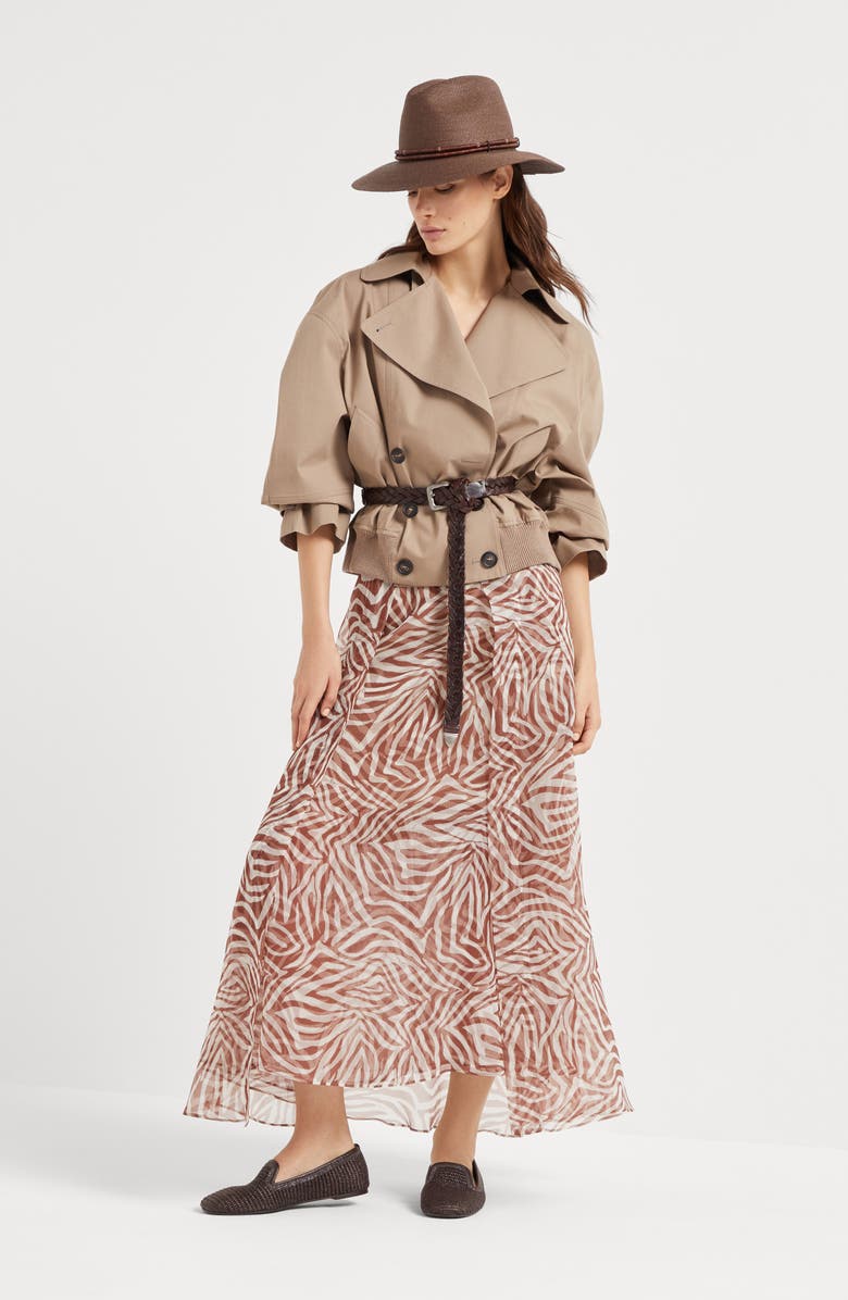 Brunello Cucinelli Circle skirt, Alternate, color,