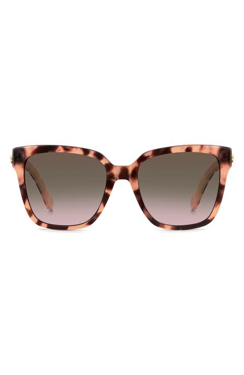 kiya 56mm square sunglasses