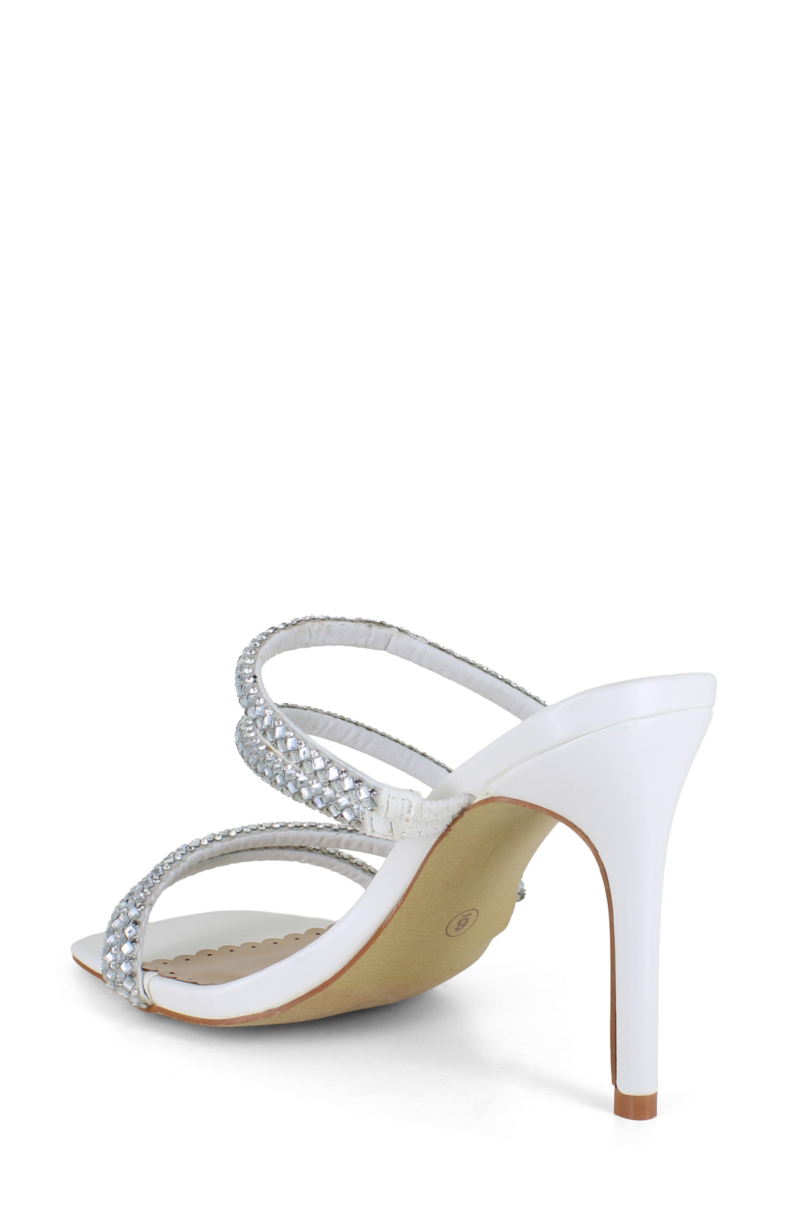 Rhinestone Strap Stiletto Sandal - image 4