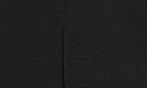 Marni Pintuck Tapered Straight Leg Virgin Wool Pants In Black