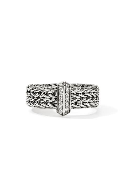 Icon Pavé Diamond Ring