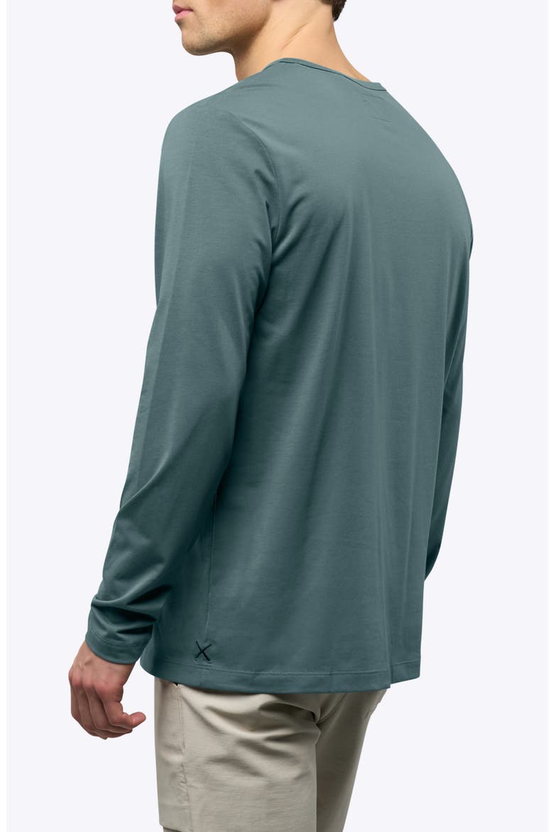 AO Long Sleeve Forever T-Shirt, Alternate, color, NORTH ATLANTIC