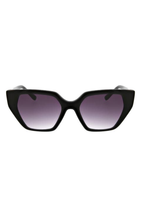 51mm Square Cat Eye Sunglasses
