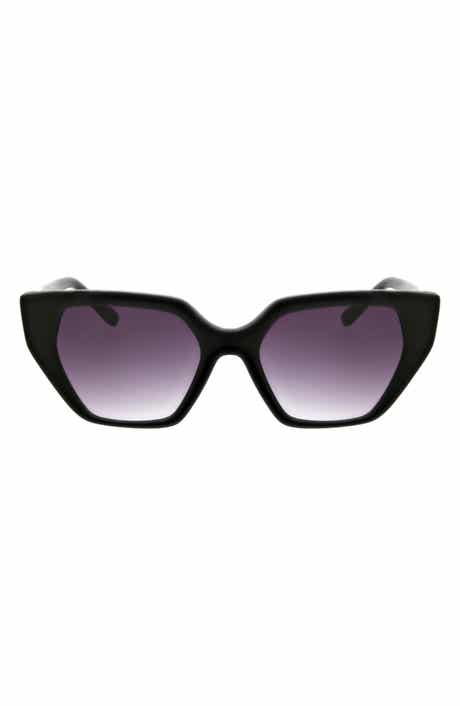 Oscar de la Renta 51mm Square Cat Eye Sunglasses