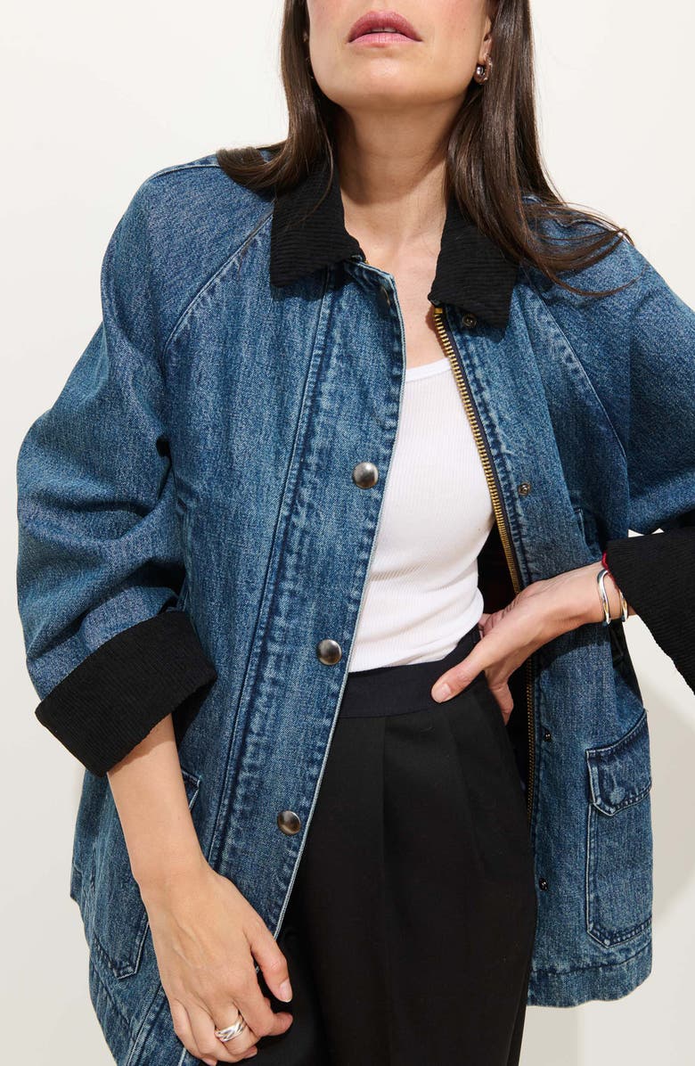 Alex Mill Chiltern Denin Street Jacket, Alternate, color, Rinse Wash