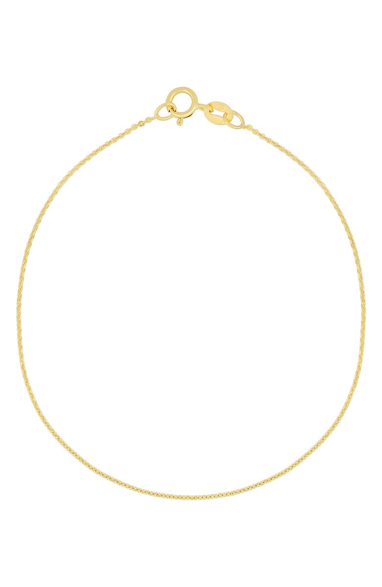 Bony Levy 14K Gold Chain Bracelet, Main, color, 14K Yellow Gold