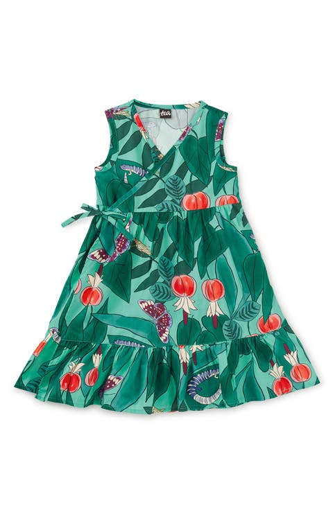 Sleeveless Wrap Dress