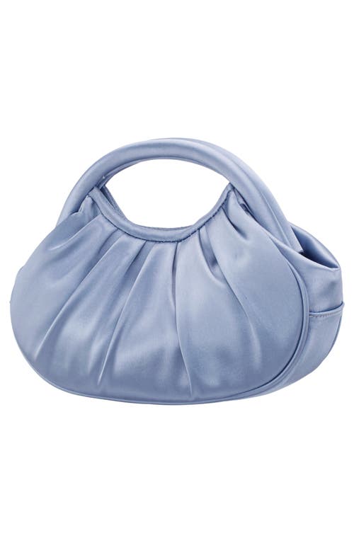 Nina Bren Top Handle Bag In Icy Blue