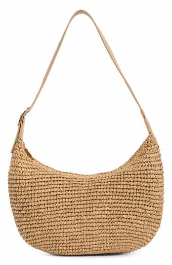Straw Hobo Bag