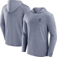 Fanatics Signature Men's Fanatics Signature Navy Dallas Cowboys Front Office Tech Lightweight Hoodie T-Shirt