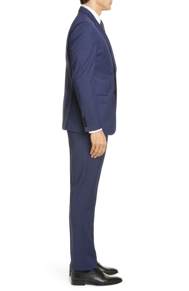 Emporio Armani G Line Trim Fit Solid Wool Suit, Alternate, color, 