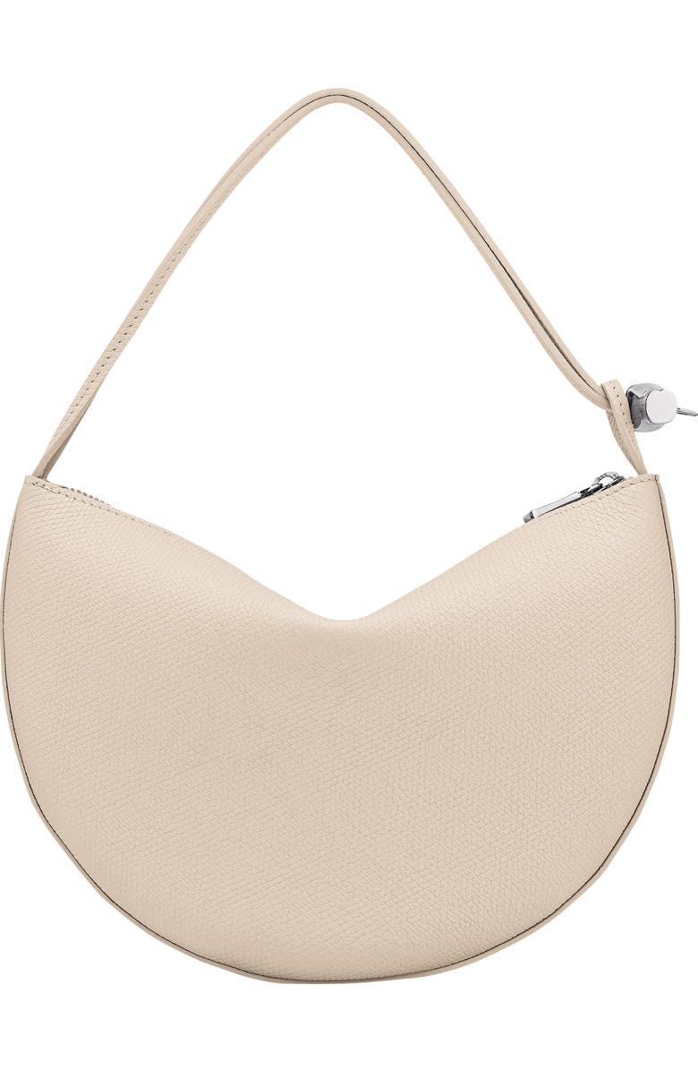 Longchamp Le Roseau Leather Wristlet Clutch, Alternate, color, Paper