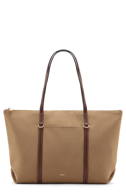 Nylon Shopper Bag
