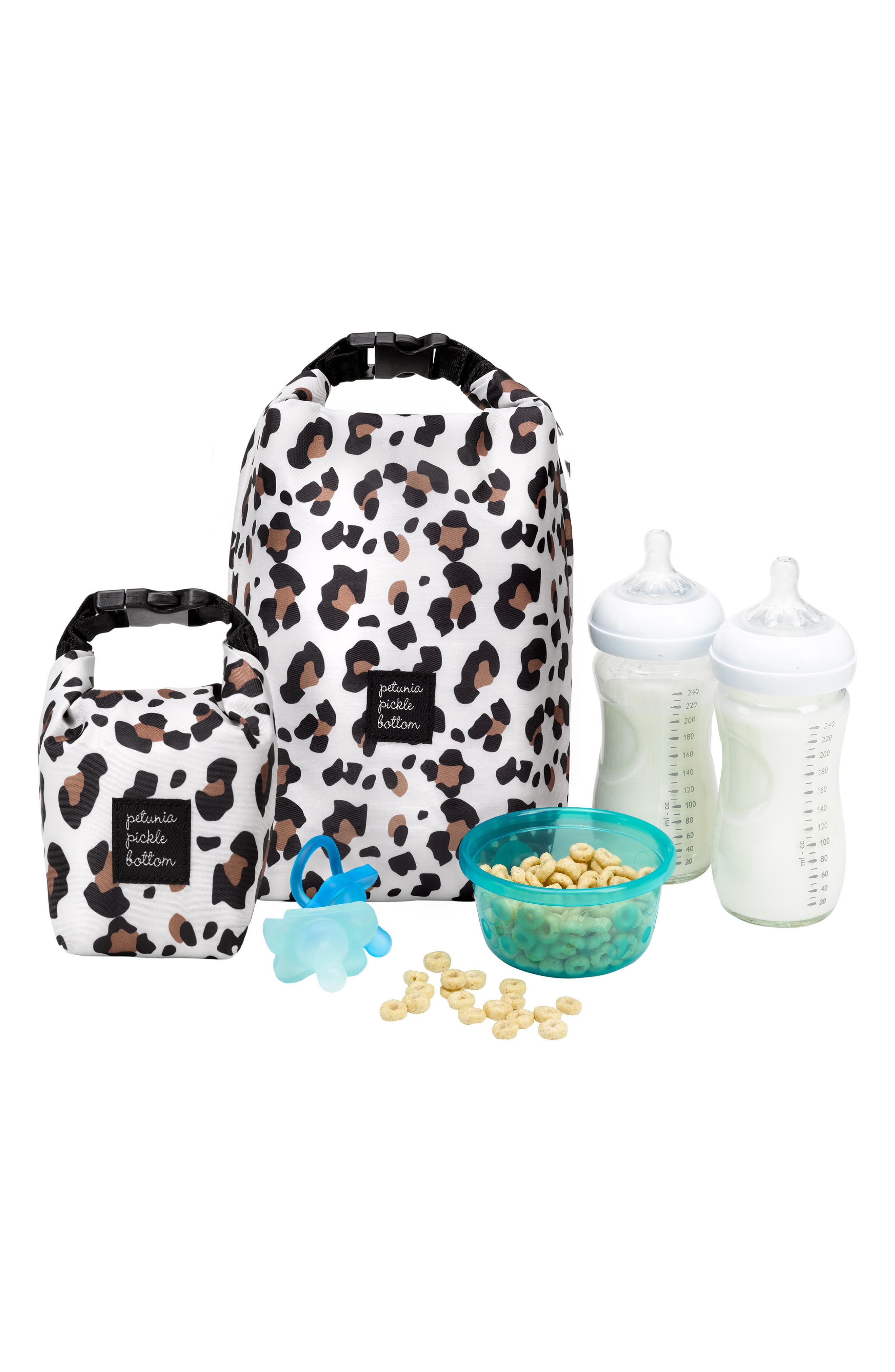 Petunia Pickle Bottom Sip Double Bottle Snack Pouch Kit, Alternate, color, 