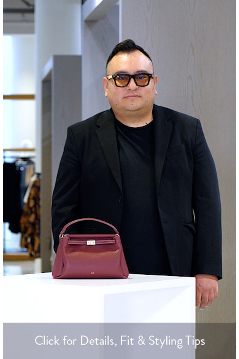 Carmen Faux Leather Top Handle Bag video