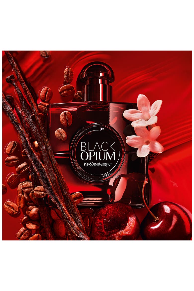 Black Opium Eau de Parfum Over Red, Alternate, color, NO COLOR