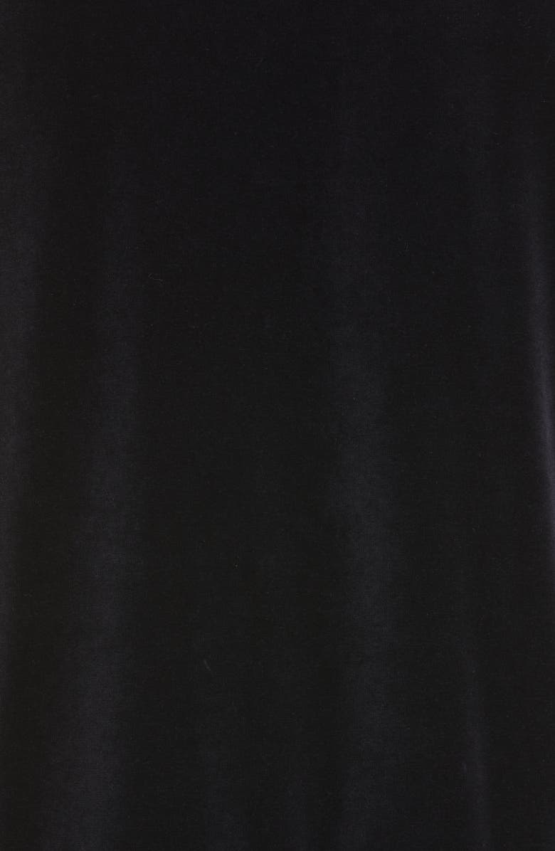 Giorgio Armani Monogram Logo Velvet Track Jacket, Alternate, color, 