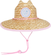 Bits & Bows Lifeguard Straw Hat