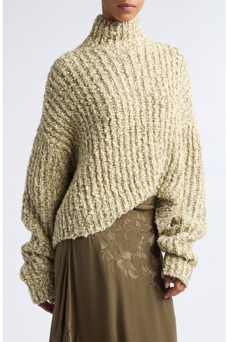 Albie Wide Rib Sweater, Alternate, color, ALABASTER