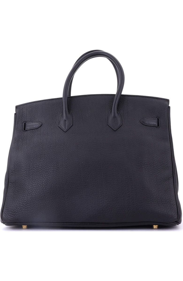 Pre-Owned Hermes Birkin Handbag Black Togo with Gold Hardware 35, Alternate, color, Noir