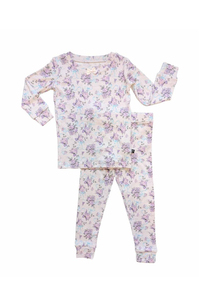 Lev Baby Etta Lounge Pajama, Main, color, Beige