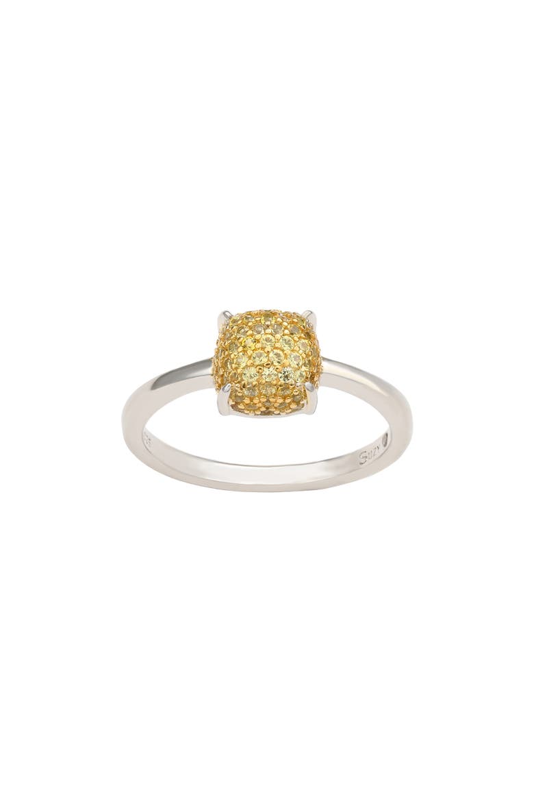 Sterling Silver Yellow Sapphire Ring, Alternate, color, YELLOW