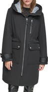 Andrew Marc Water Resistant Hooded Jacket
